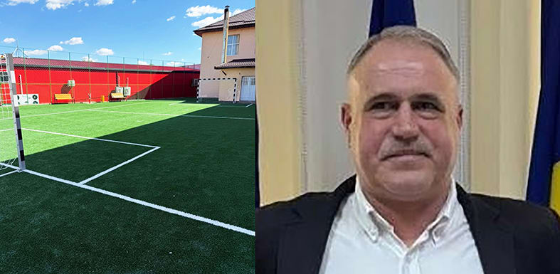 curte școlii modernizată în comuna Strejești curte școlii modernizată în comuna Strejești