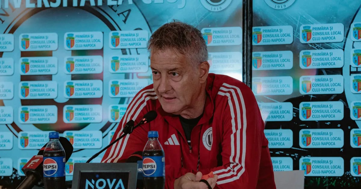 FC Universitatea Cluj va disputa luni ultimul meci acasă înaintea pauzei