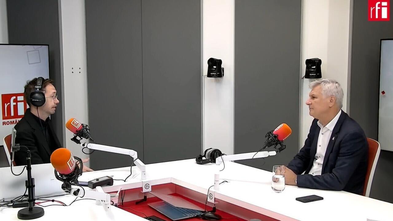 Daniel Zamfir în interviu la RFI Daniel Zamfir în interviu la RFI