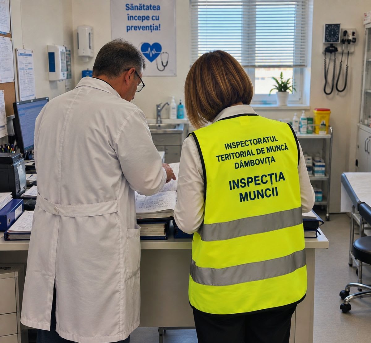 ITM Dâmbovița a verificat cabinetele medicale din județ în campania națională