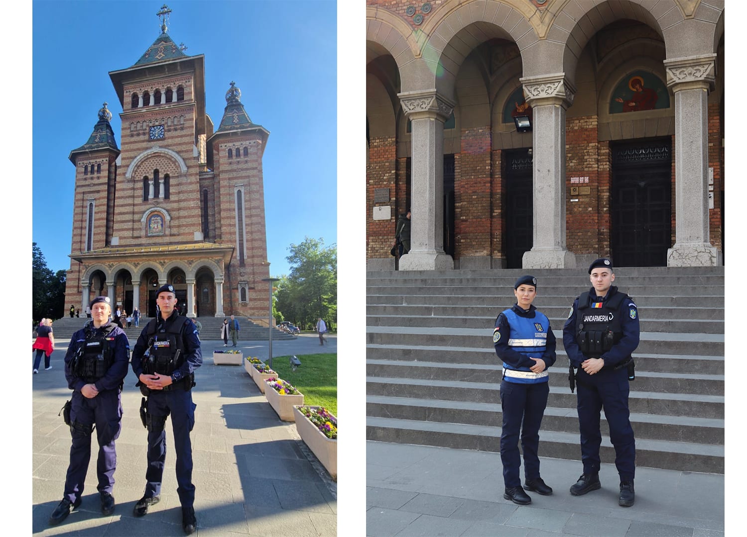 Jandarmeria Timiș asigură ordinea la hramul Catedralei Mitropolitane din Timișoara