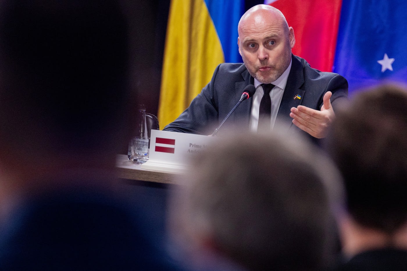 Premierul Letoniei, Andris Kulbergs, vorbește despre amenințarea Rusiei