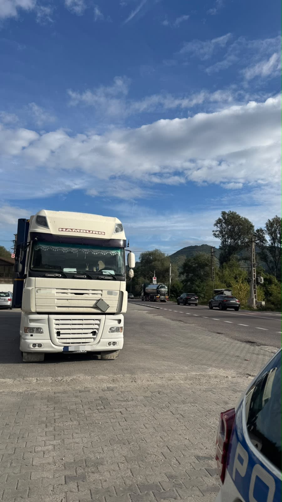 Șofer de TIR din Dâmbovița, amendat cu 15.000 de lei în Vâlcea pentru modificarea tahografului