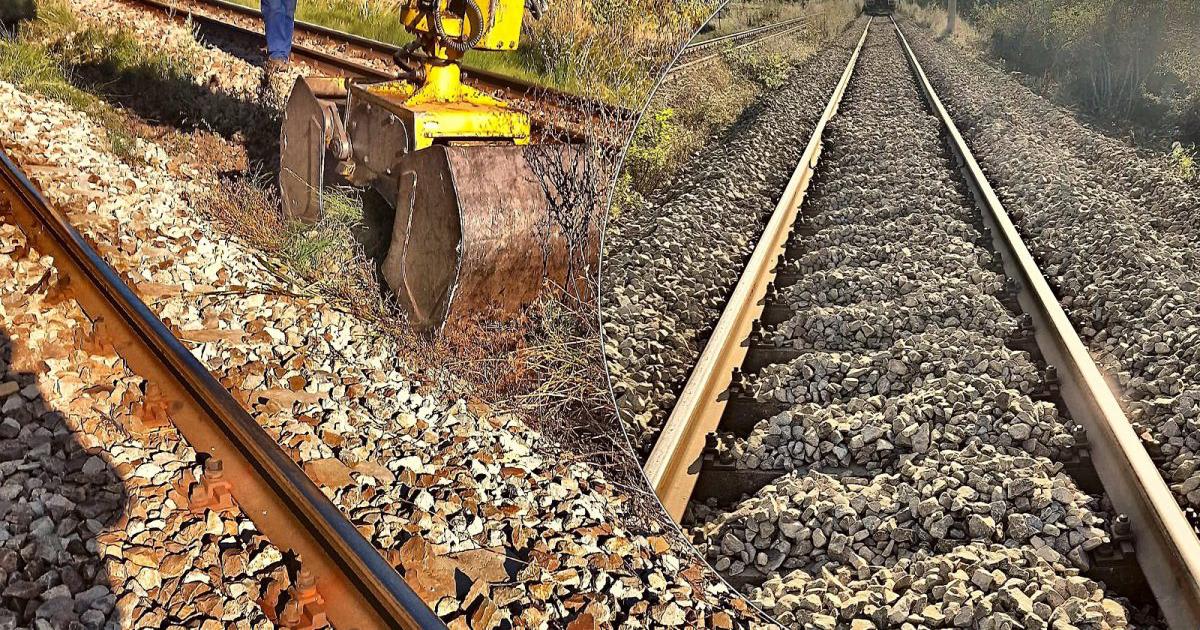Lucrări de reparație pe linia feroviară Iași – Pașcani Lucrări de reparație pe linia feroviară Iași – Pașcani