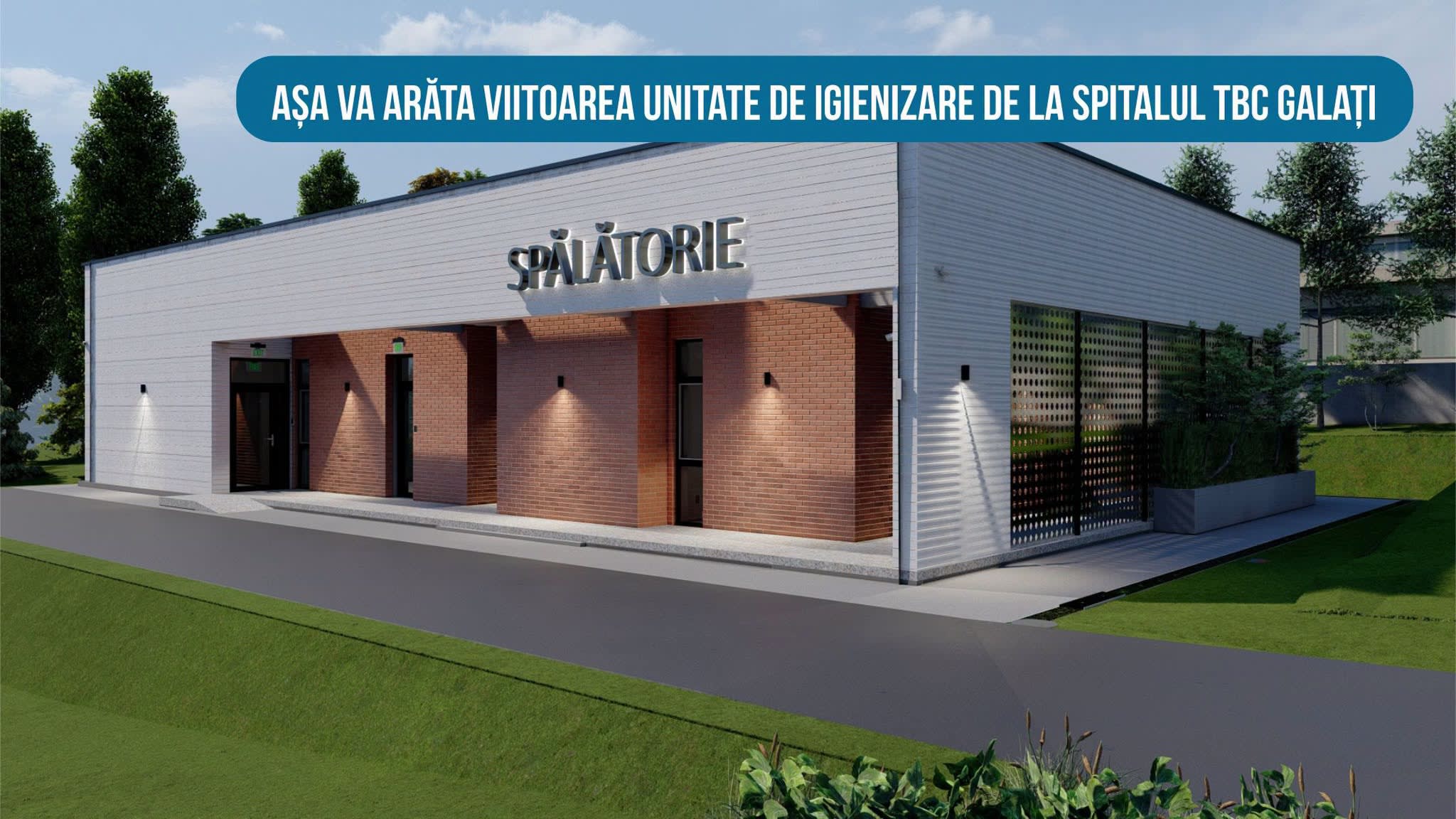 șantier construcție spital TBC Galați șantier construcție spital TBC Galați