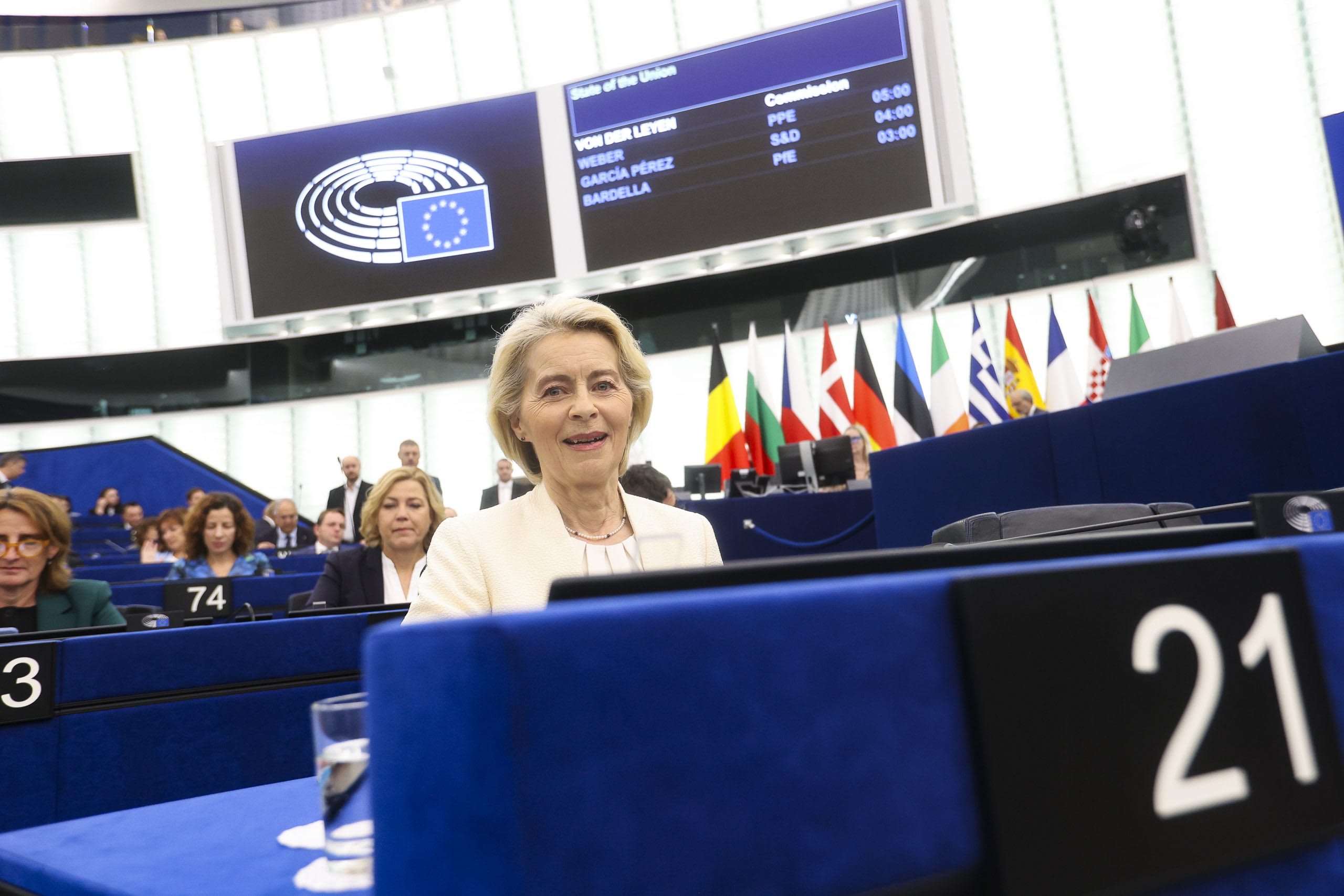 Președinta Comisiei Europene vrea să mobilizeze 12 miliarde de euro pentru Coridorul mijlociu între Asia Centrală și Europa