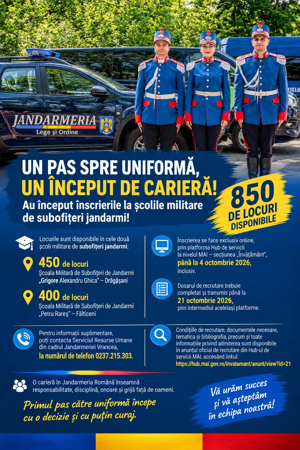 tineri candidați în fața unei școli militare de jandarmi tineri candidați în fața unei școli militare de jandarmi