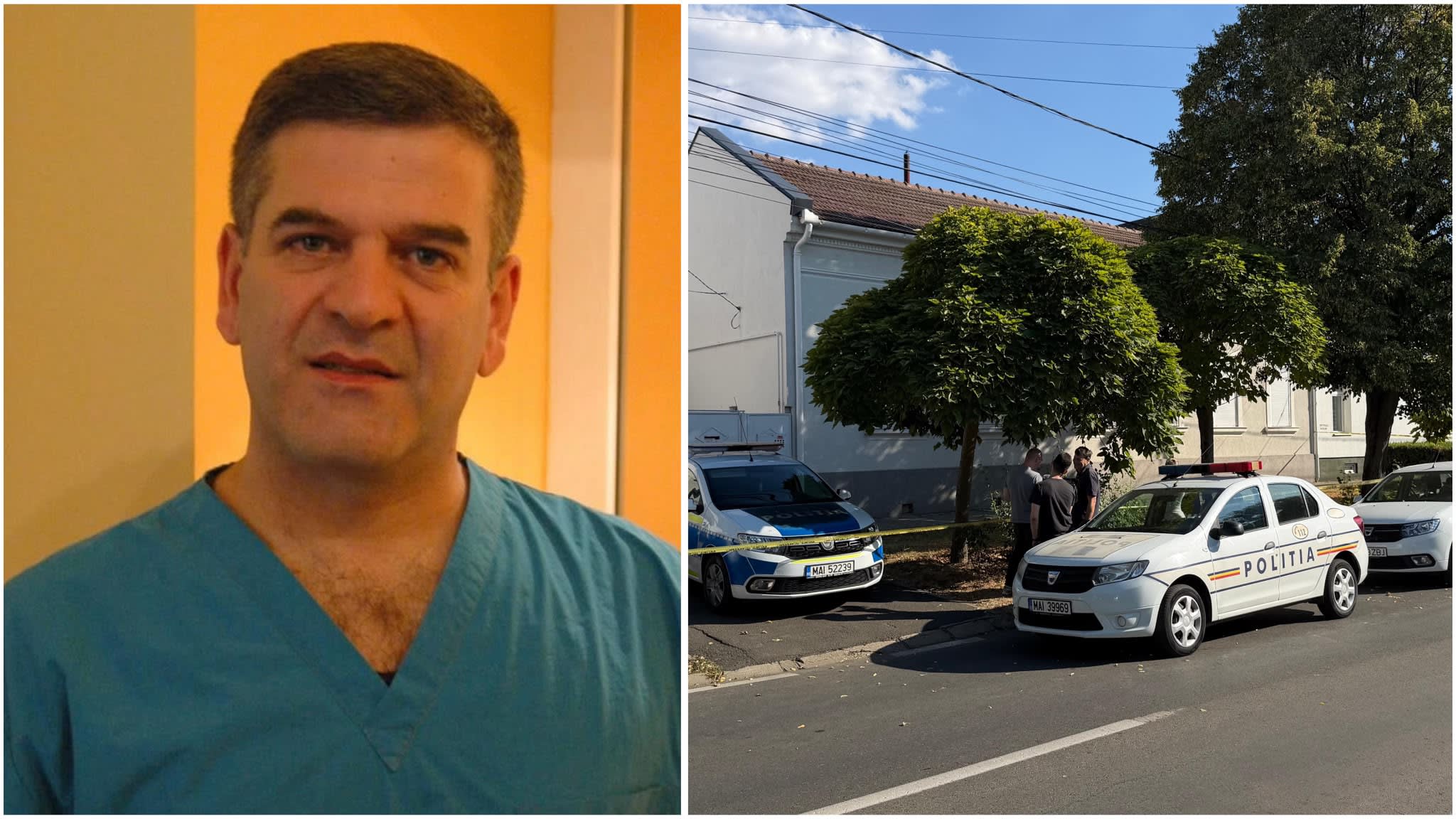 locuință în Timișoara, polițiști și echipaj de intervenție locuință în Timișoara, polițiști și echipaj de intervenție