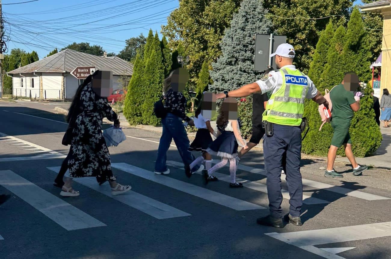 Polițiștii din Brăila au depistat peste 30 de șoferi care nu au respectat limitele de viteză în zona școlilor