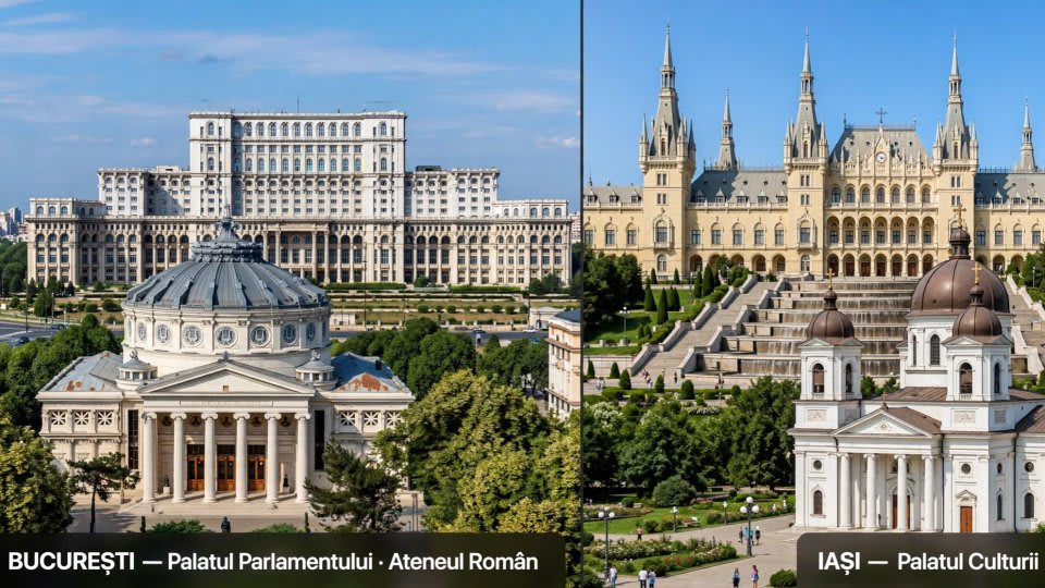 București și Iași, în clasamentul global al orașelor pentru 2026