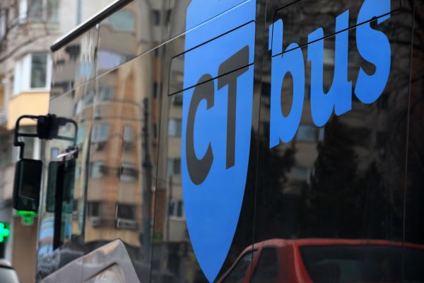 autobuz CT BUS în orașul Constanța