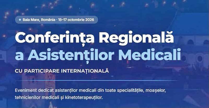 Baia Mare va găzdui conferința internațională pentru asistenți medicali în octombrie 2026