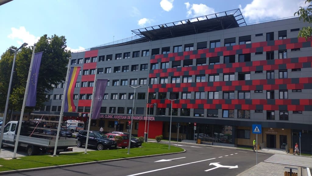 Președintele Nicușor Dan efectuează prima vizită oficială în Bistrița pentru inaugurarea noului spital