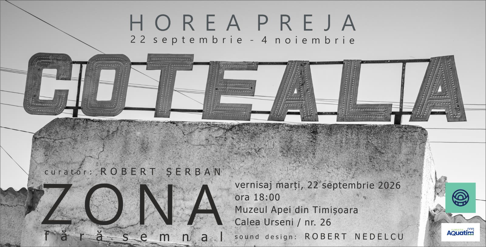 Expoziție de fotografie „Zona fără semnal” la Muzeul Apei Timișoara