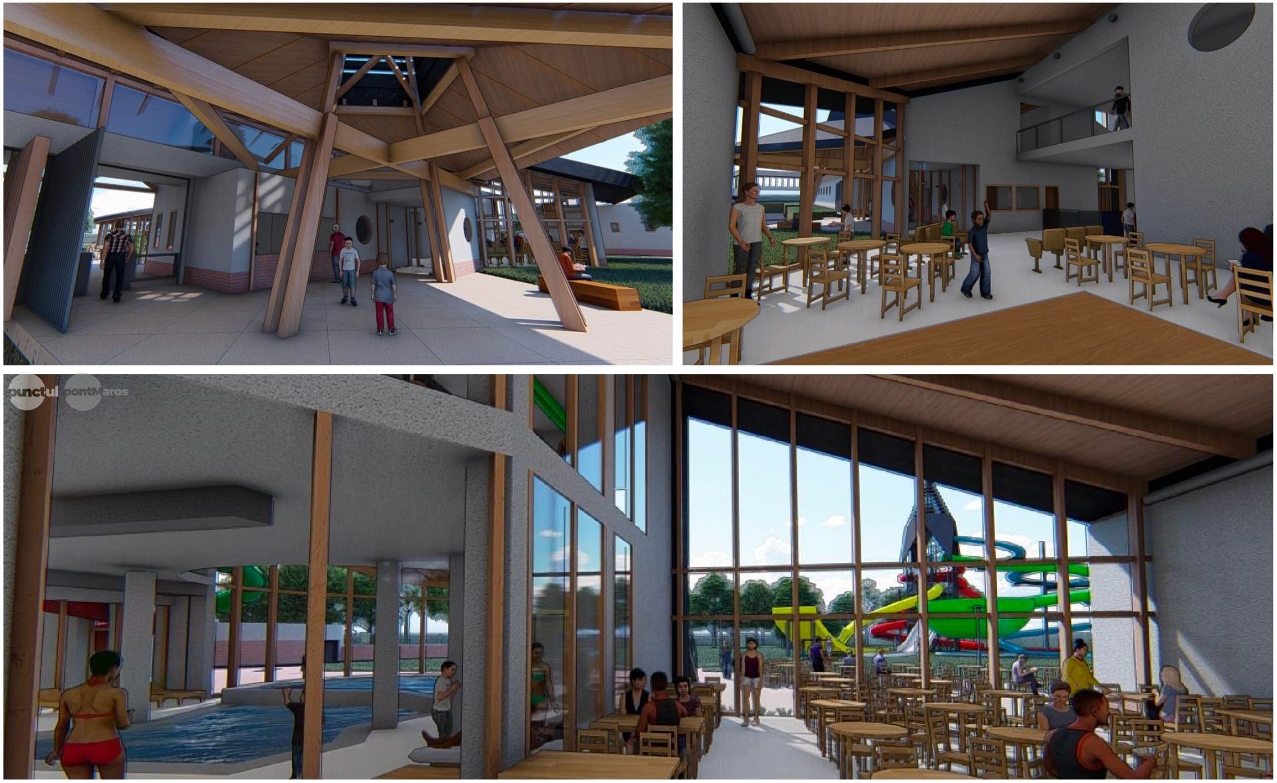 Complex aquapark în Sovata, cu tobogane și bazine Complex aquapark în Sovata, cu tobogane și bazine