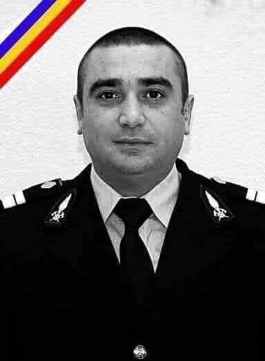 Memoria sublocotenentului Marius Loghin, erou al pompierilor din Botoșani, omagiată de colegi