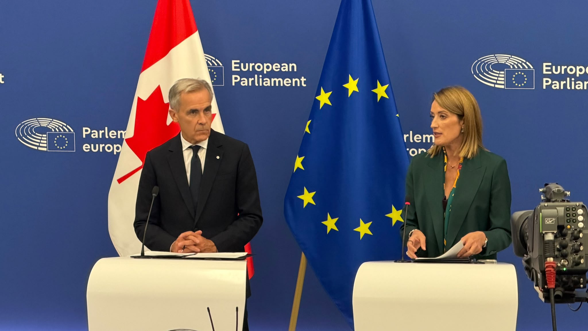 Mark Carney la discursul din Strasbourg, Europa și Canada