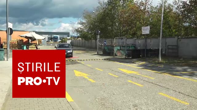 limitator cu țepi montat pe stradă din Baia Mare limitator cu țepi montat pe stradă din Baia Mare