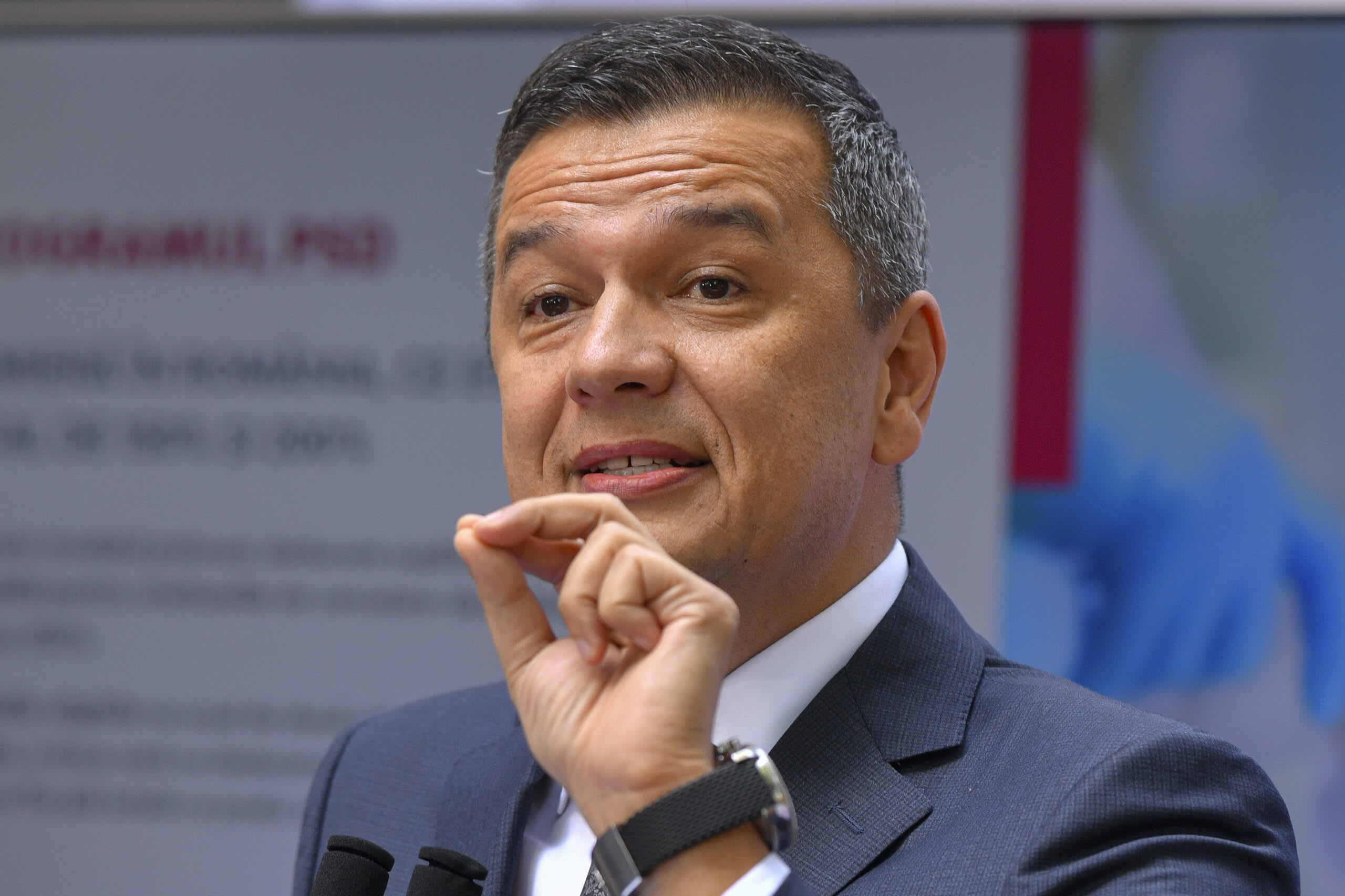 Sorin Grindeanu discutând despre investiții și economie