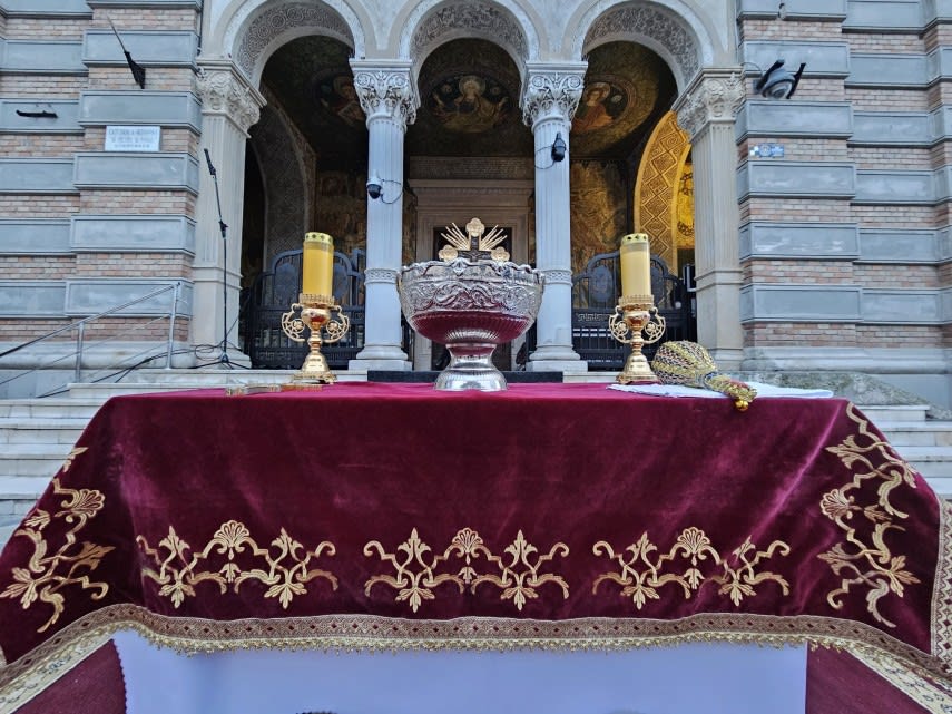 icoană cu sfinți ortodocși, Eumenie și mucenițe icoană cu sfinți ortodocși, Eumenie și mucenițe