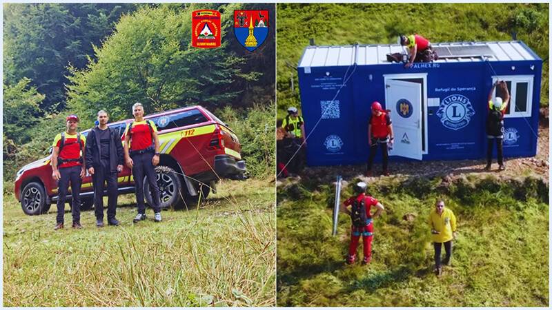 Un tânăr din Ucraina a fost salvat după ce s-a adăpostit în refugiu montan pe Vârful Pop Ivan