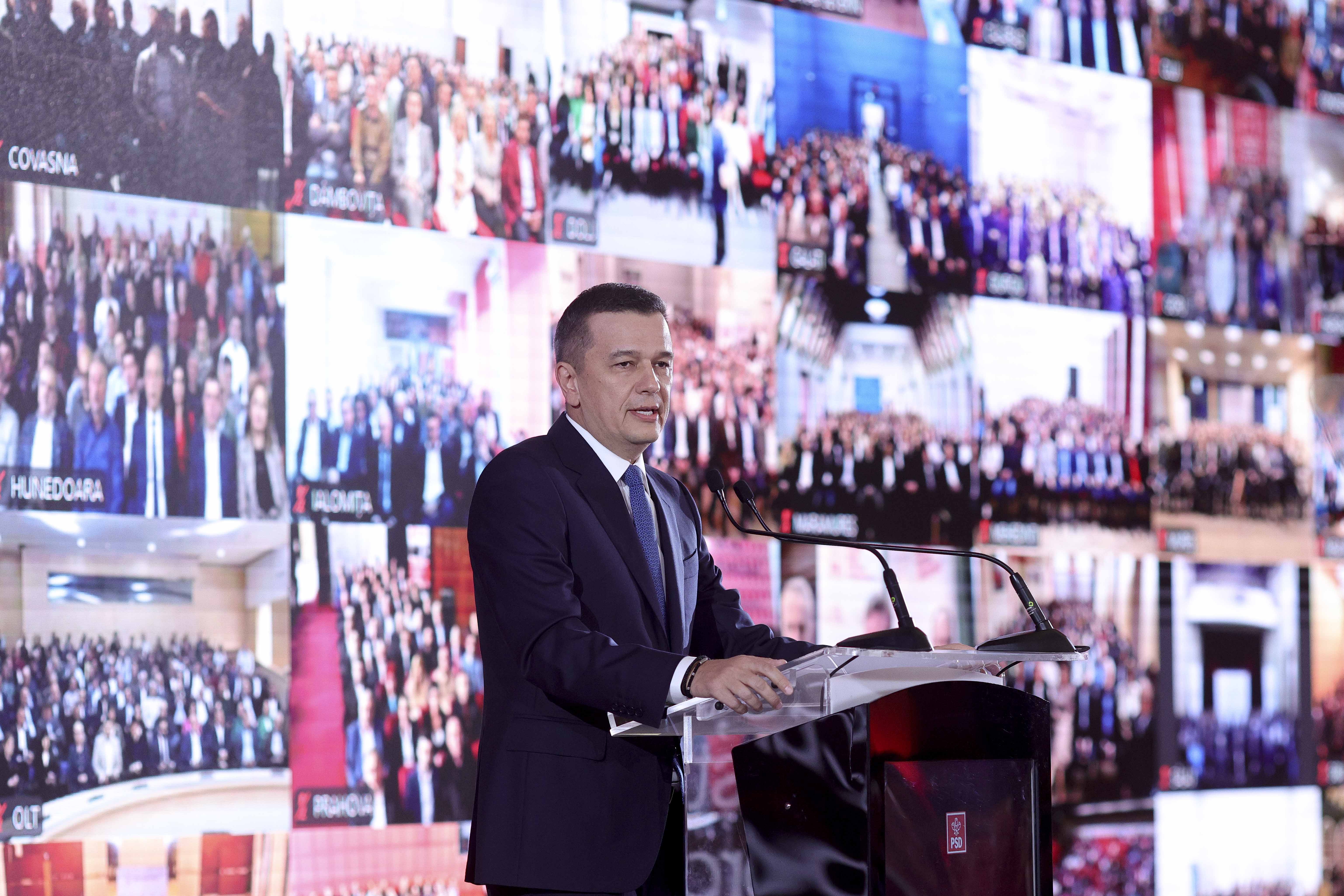 Dragoș Benea, vicepreședinte PSD, în timpul declarațiilor Dragoș Benea, vicepreședinte PSD, în timpul declarațiilor