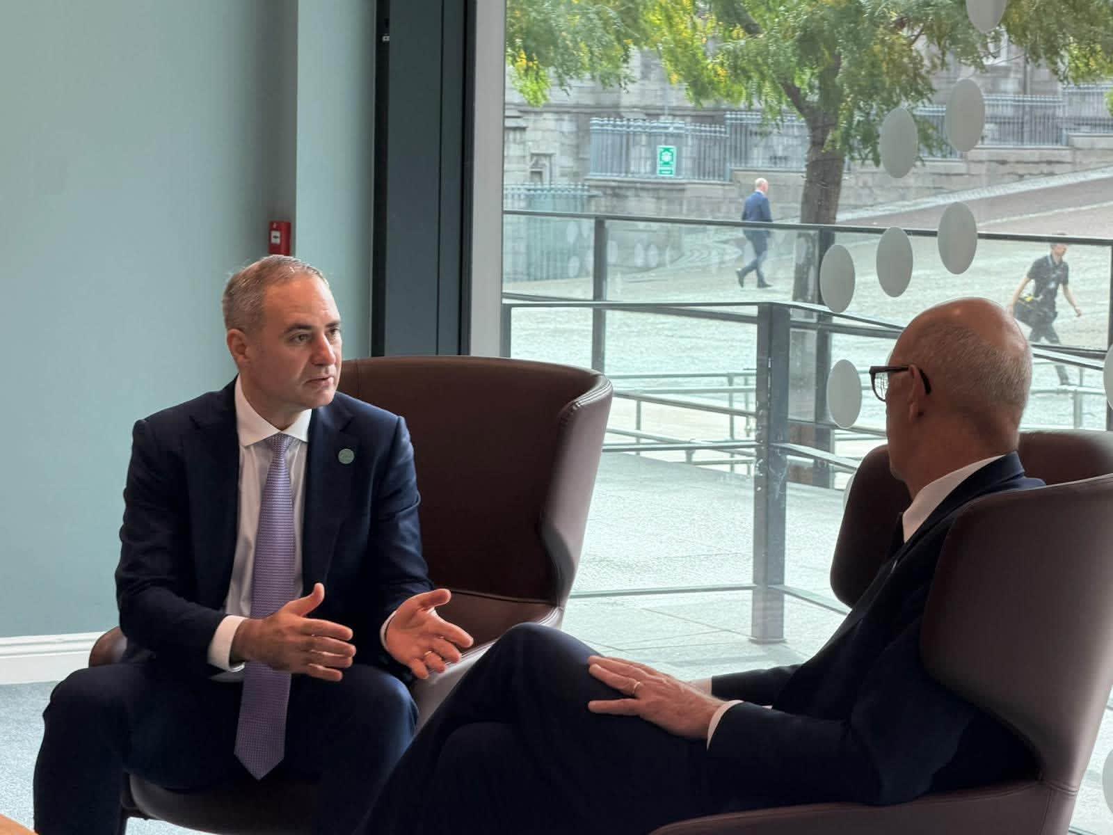 Alexandru Nazare a discutat cu omologul francez la Dublin despre consolidarea fiscală și investiții
