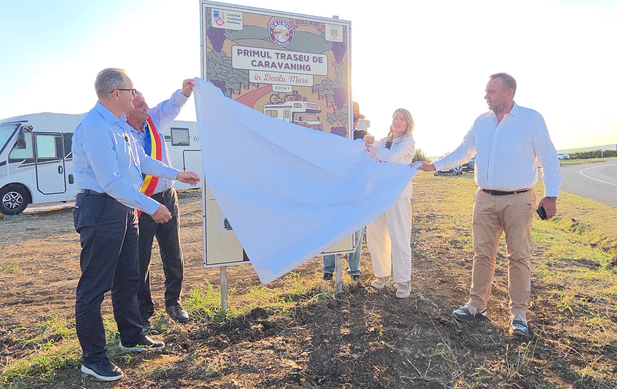 Primul parc de rulote din zona Dealu Mare a fost inaugurat la Gura Vadului
