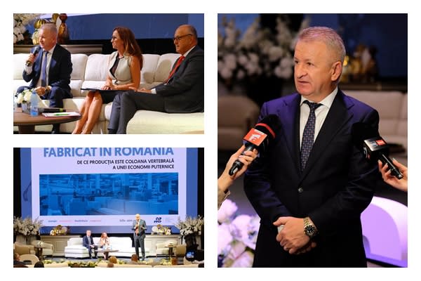 Dumitru Blaga și Dan Șucu la evenimentul BIFE-SIM 2026 Dumitru Blaga și Dan Șucu la evenimentul BIFE-SIM 2026