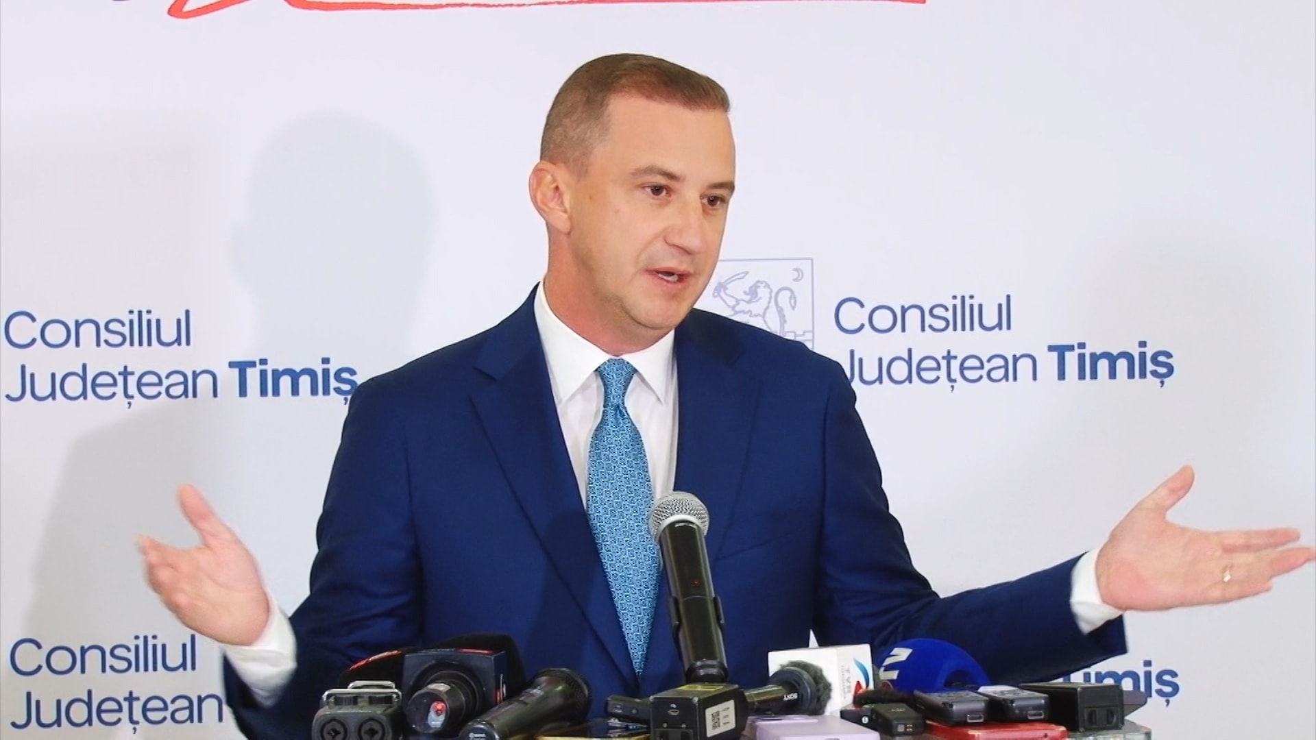 Alfred Simonis în discurs politic