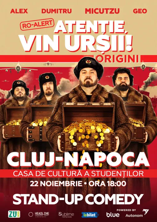 Micutzu și show-ul „RO-ALERT – Atenție, vin urșii!” debutează în vestul țării