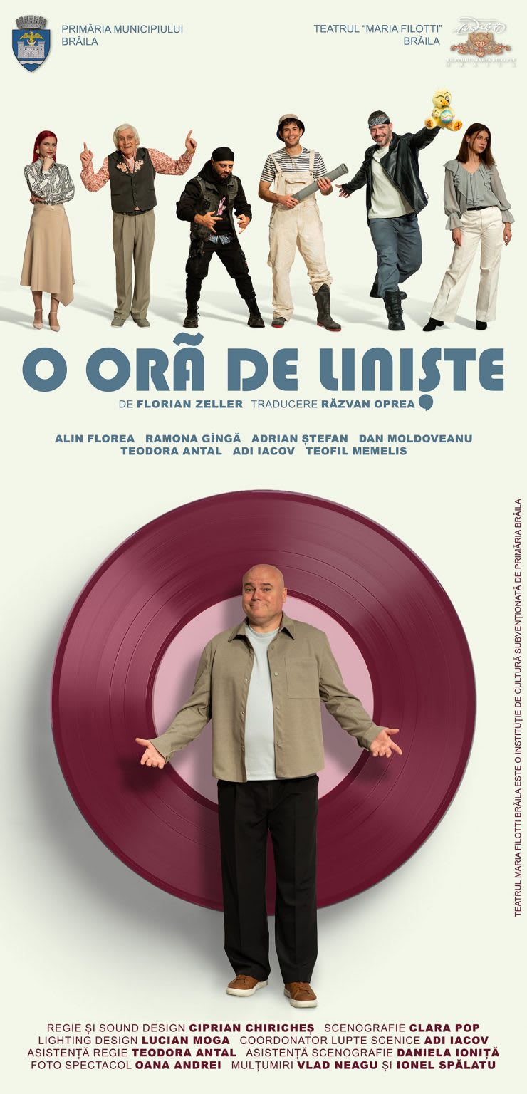 Adrian Țion: O oră de liniște la Festivalul Internațional de Teatru și Arte Performative, Brăila, 2026