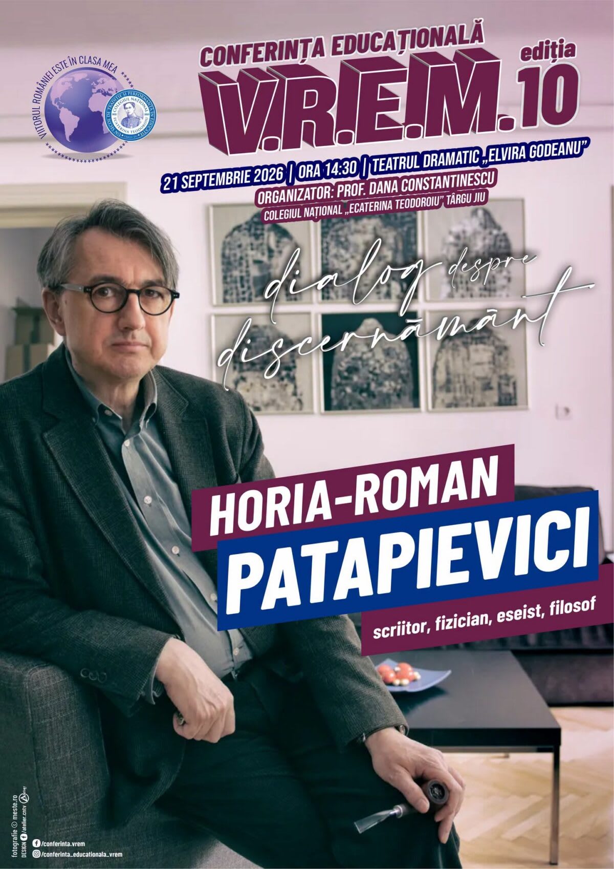 Teatrul Dramatic din Târgu Jiu, sala conferinței Teatrul Dramatic din Târgu Jiu, sala conferinței