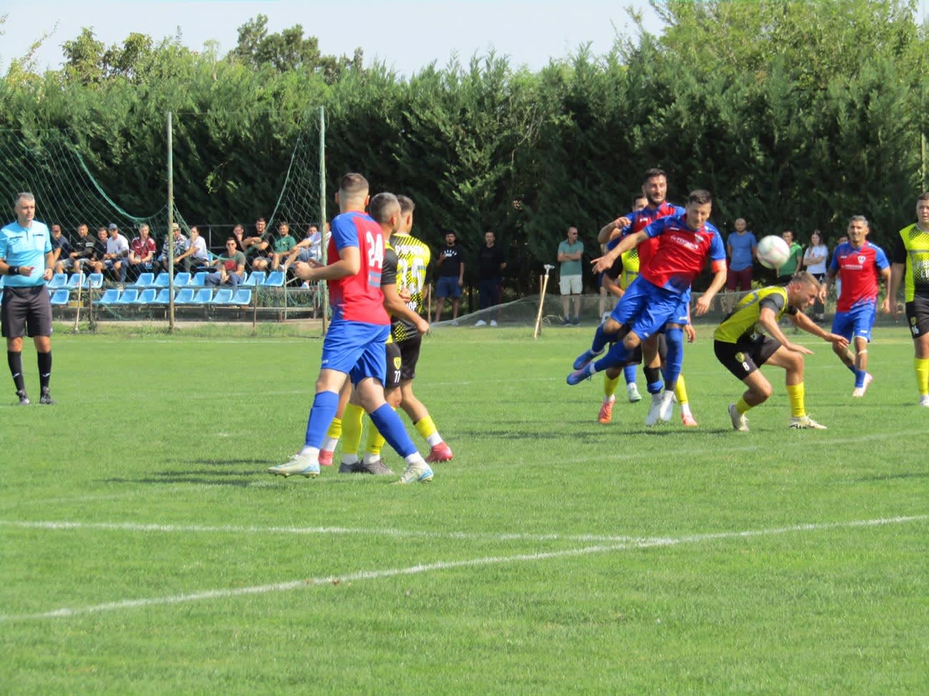 Meci spectaculos la Romanu cu răsturnări de scor în Liga a IV-a: Daous Dava 2018 Brăila a învins Viitorul Cireșu, 3-2