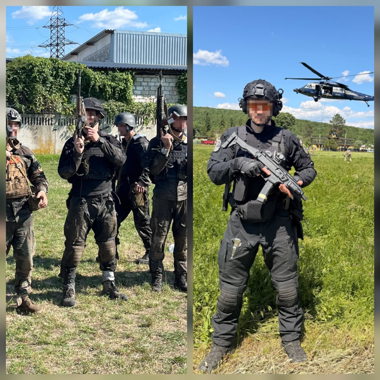 Polițist vasluian în echipament de intervenție, câștigător al concursului Polițist vasluian în echipament de intervenție, câștigător al concursului