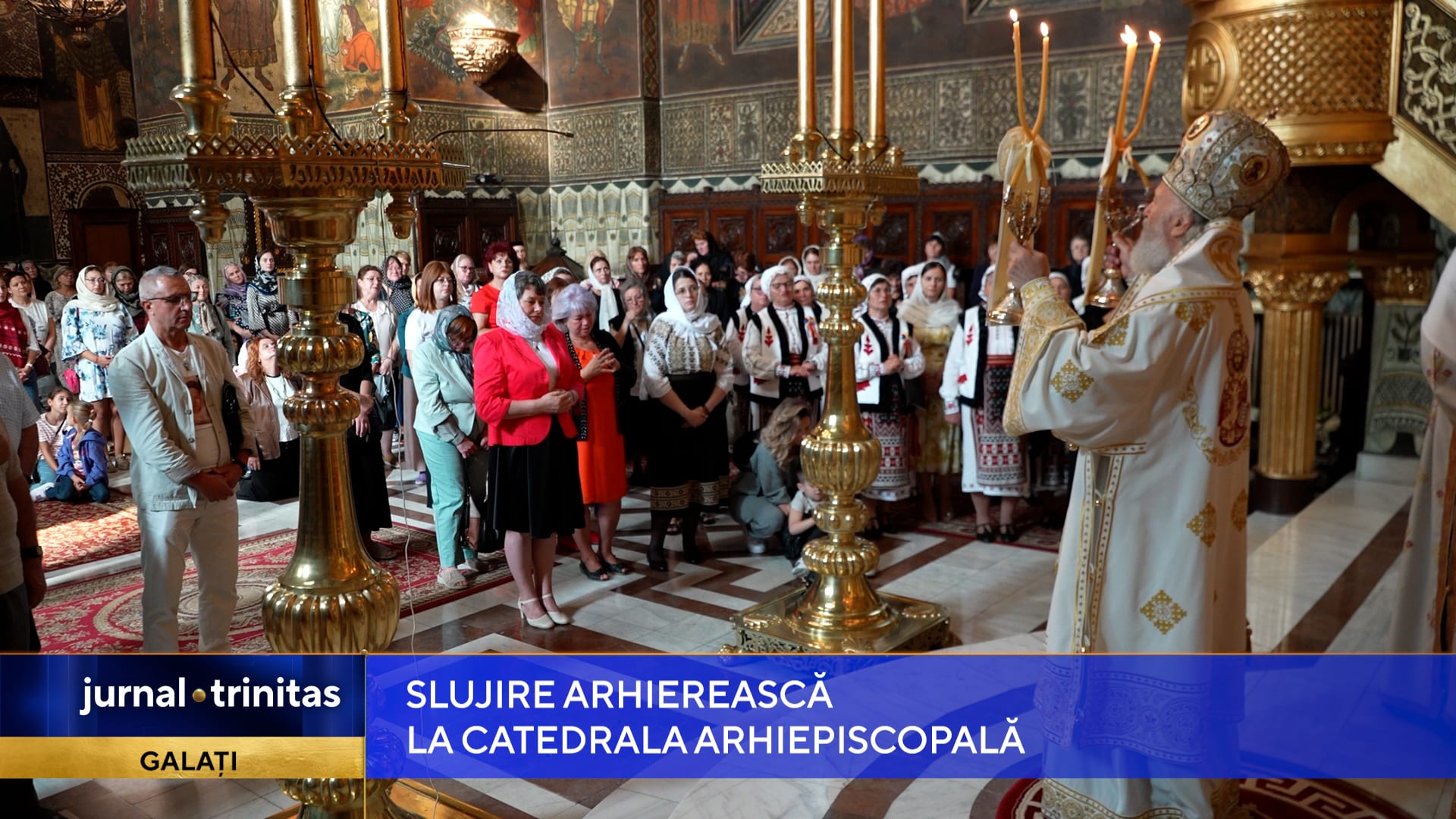 Înaltpreasfințitul Părinte Casian oficiază Sfânta Liturghie la Catedrala din Galați Înaltpreasfințitul Părinte Casian oficiază Sfânta Liturghie la Catedrala din Galați