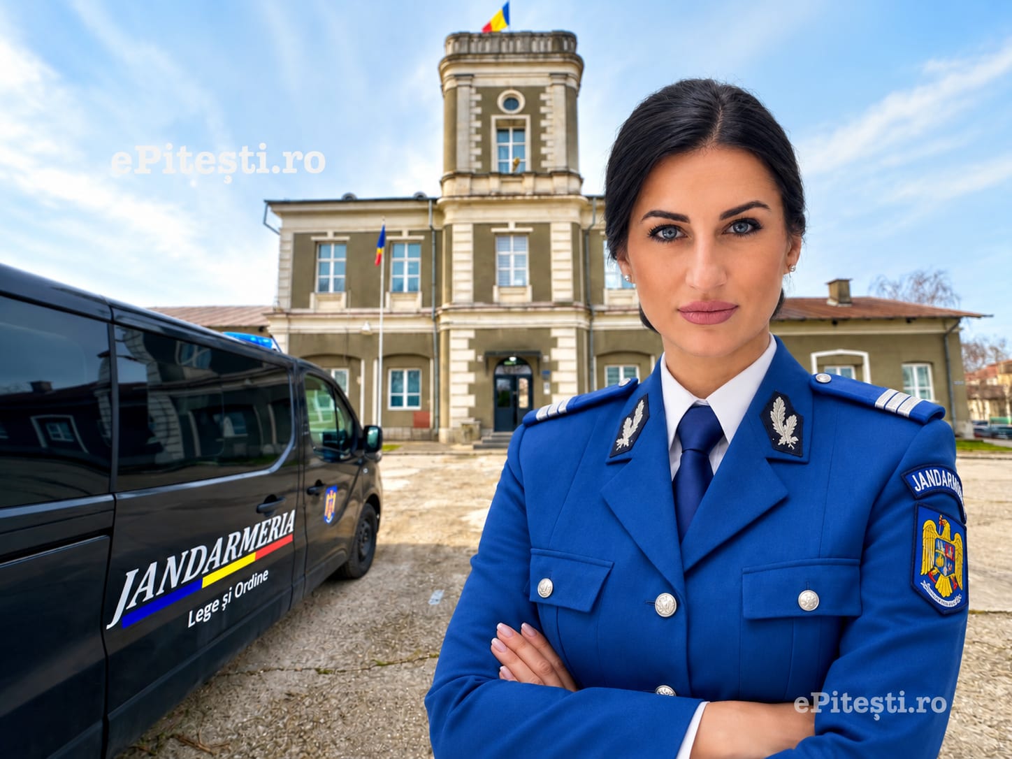 Delia Dragomirescu preia temporar funcția de purtător de cuvânt la Jandarmeria Argeș