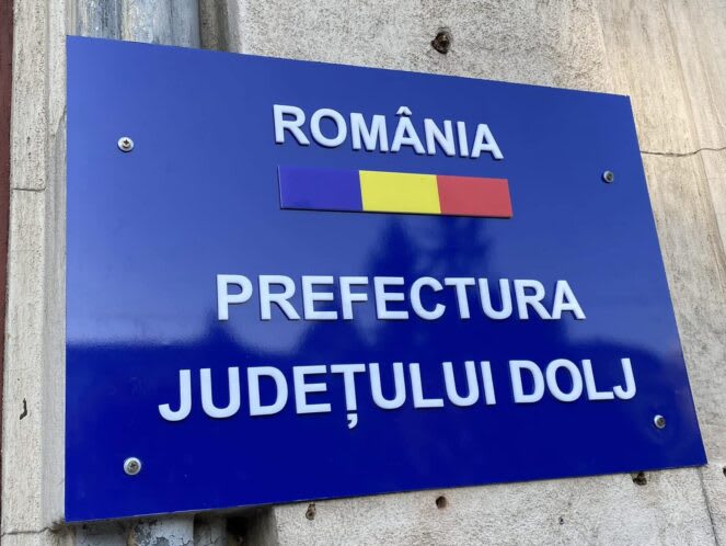 Clădirea Palatului Administrativ din Craiova după renovare Clădirea Palatului Administrativ din Craiova după renovare