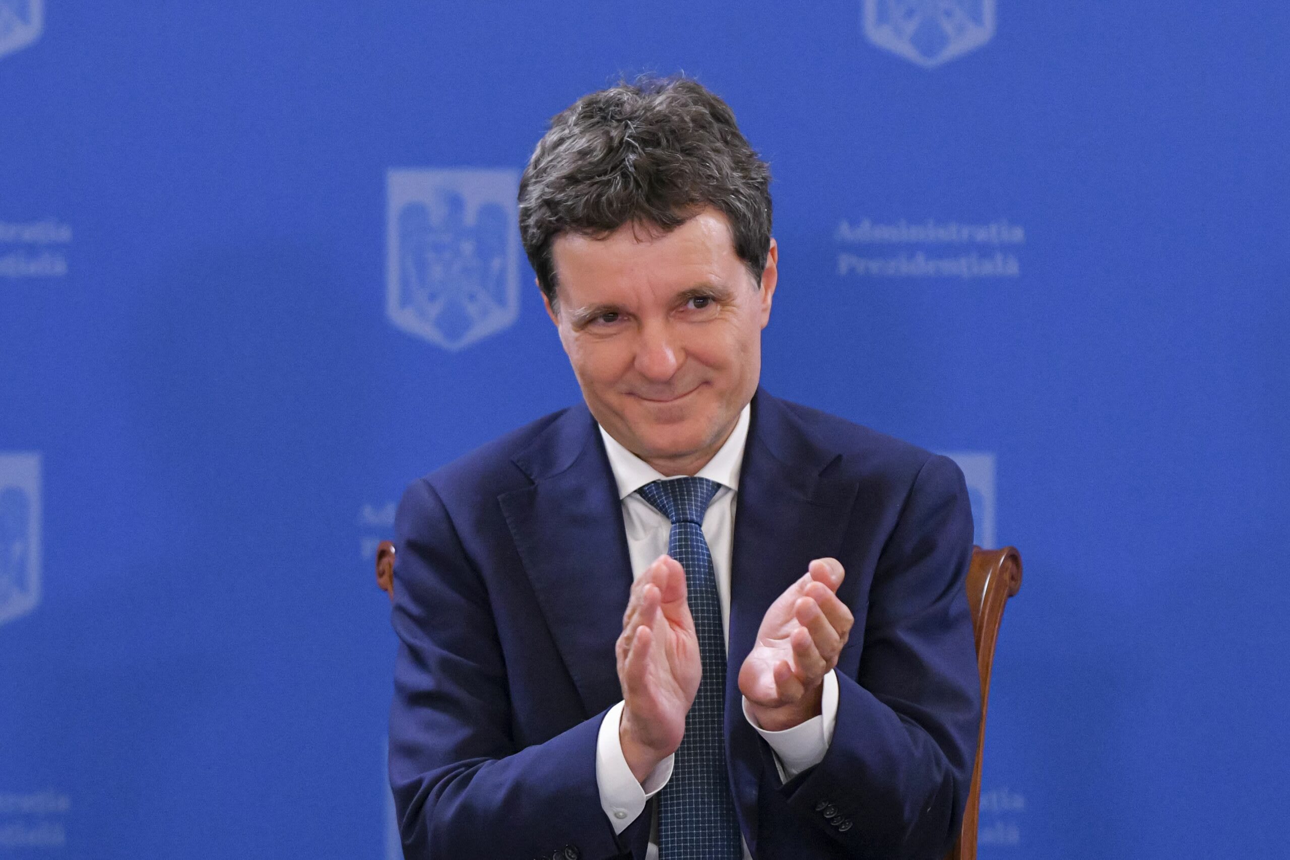 Nicușor Dan și Siegfried Mureșan în discuție politică Nicușor Dan și Siegfried Mureșan în discuție politică