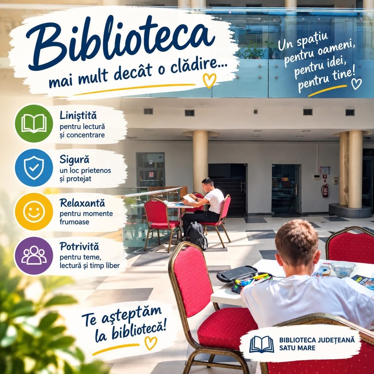 interiorul unei biblioteci moderne, rafturi cu cărți și cititori interiorul unei biblioteci moderne, rafturi cu cărți și cititori