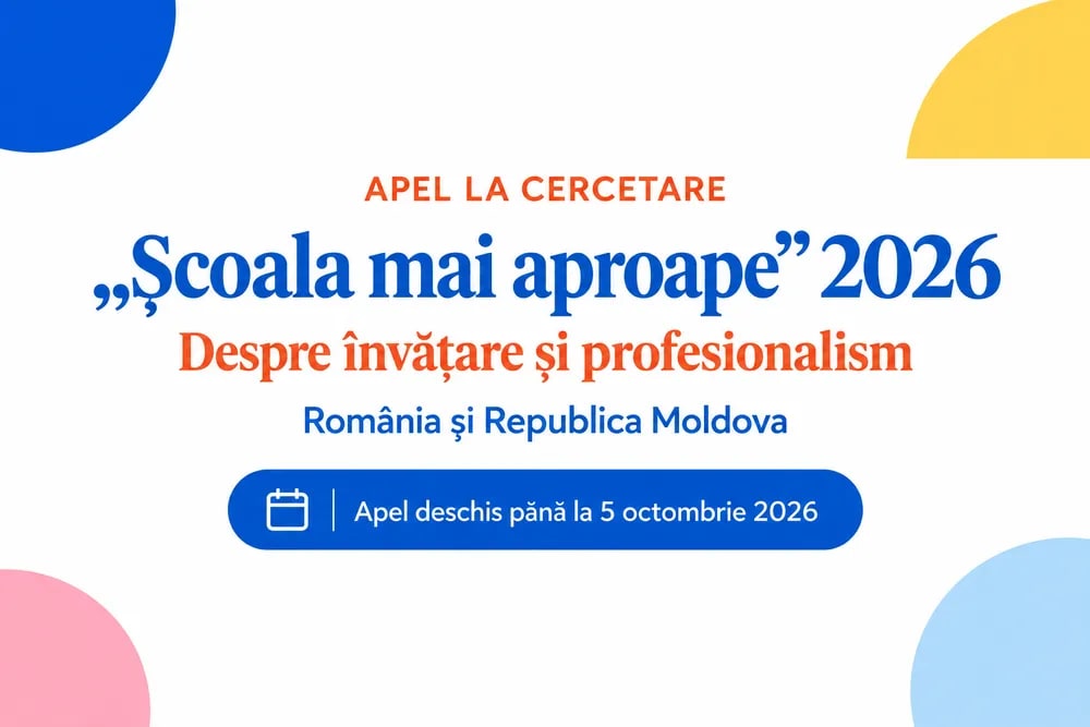 Cercetare deschisă pentru școli din România și Moldova despre percepția elevilor asupra rolului învățării în carieră
