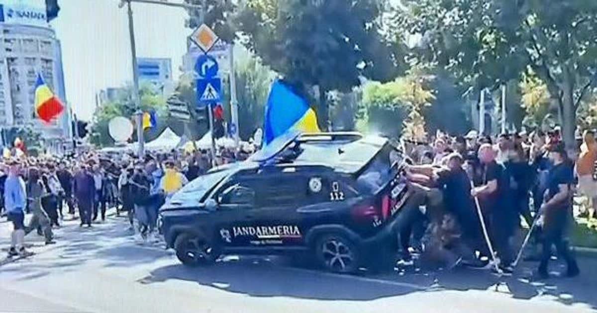 Doi membri AUR, reținuți după protestul ciobanilor. Unul este fiul unui fost prefect PNL