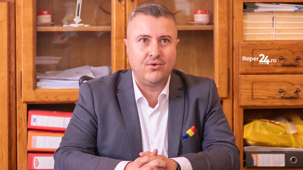 director CJAS Caraș-Severin, Ionuț Popovici, în discurs director CJAS Caraș-Severin, Ionuț Popovici, în discurs