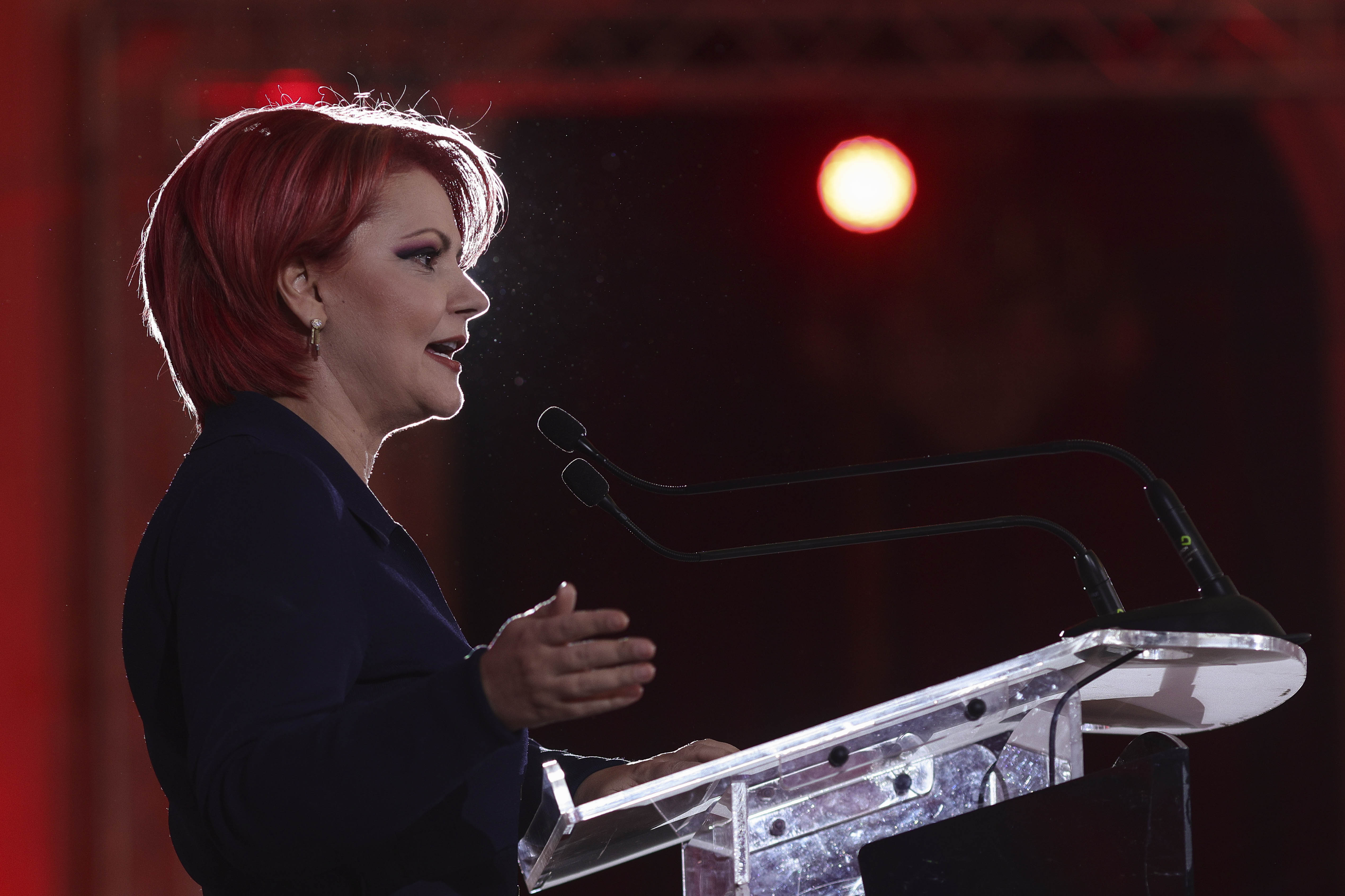 Lia Olguța Vasilescu îi răspunde lui Siegfried Mureșan: „Nu știu de unde ați tras concluzia că pe mine mă deranjează că sunteți neamț”