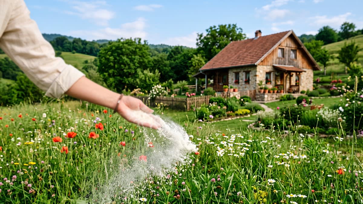 De ce toarnă oamenii făina direct pe pământ: trucul grădinarilor