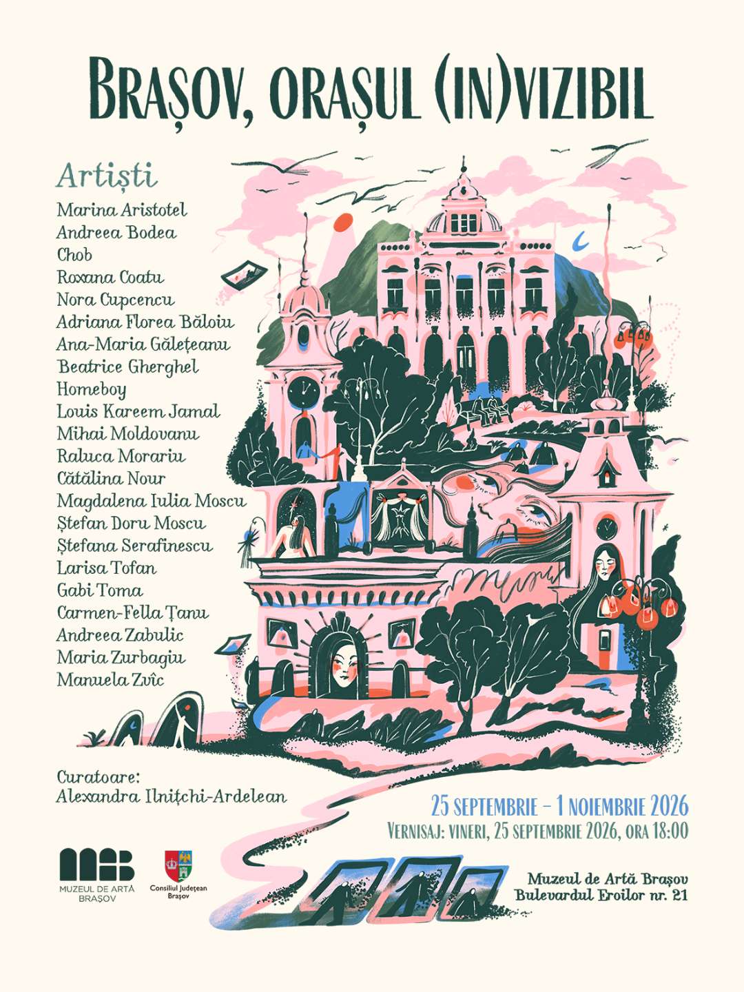 Expoziția «Brașov, orașul (in)vizibil» deschide dialogul cultural
