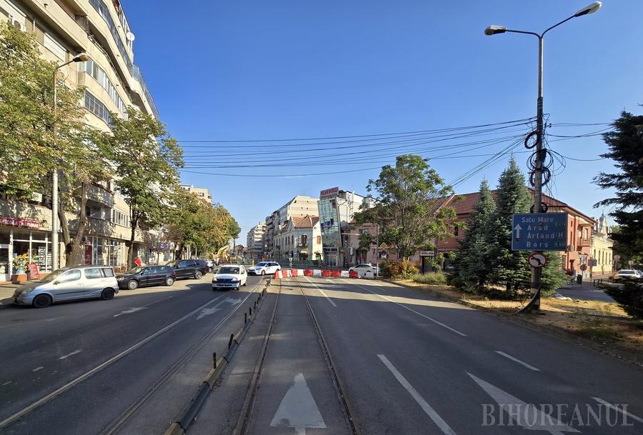 Pasaj pietonal în construcție, Oradea Pasaj pietonal în construcție, Oradea
