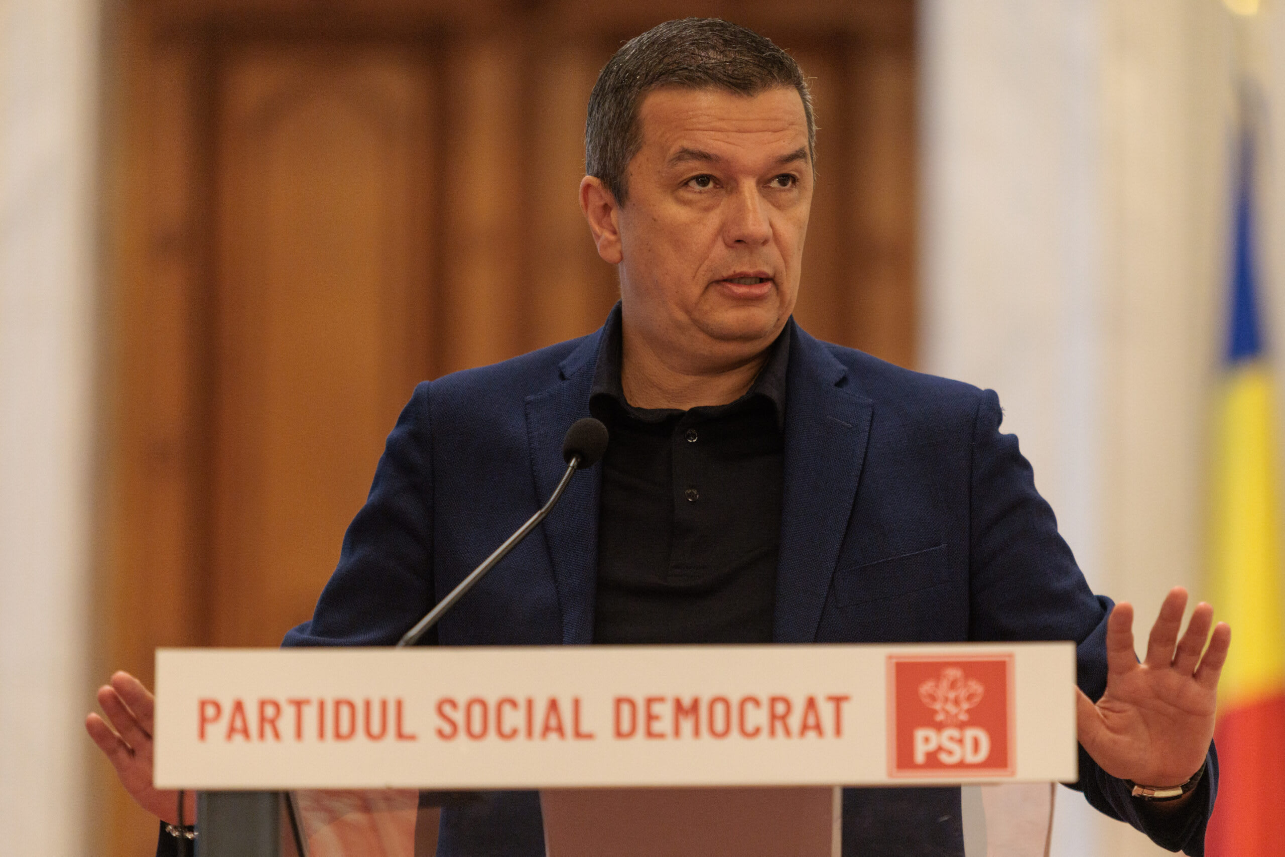 Sorin Grindeanu la conferință de presă în Caraș-Severin Sorin Grindeanu la conferință de presă în Caraș-Severin