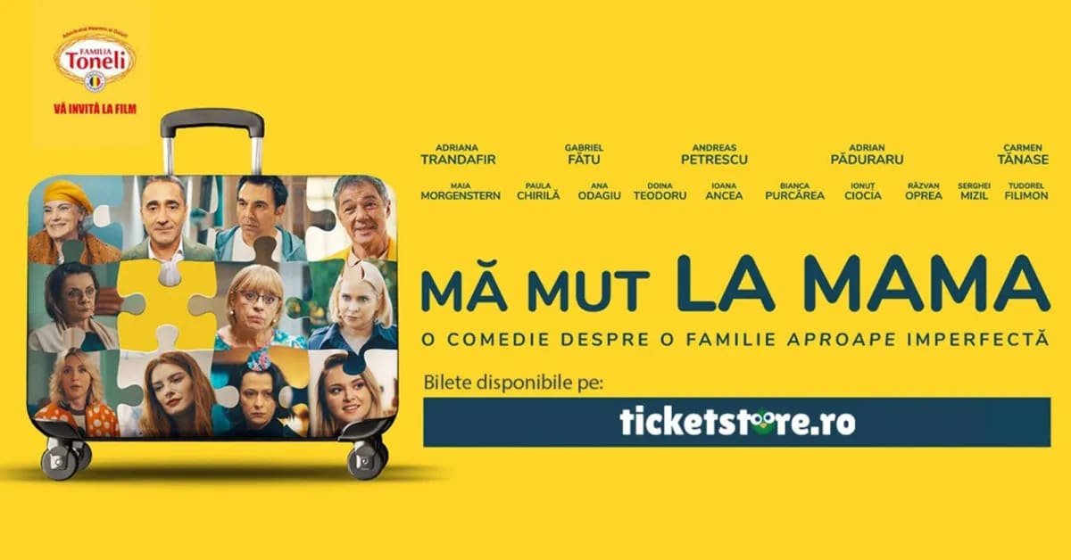 MA MUTA LA MAMA - Film comedie cu Adriana, pe 7 octombrie în Alexandria