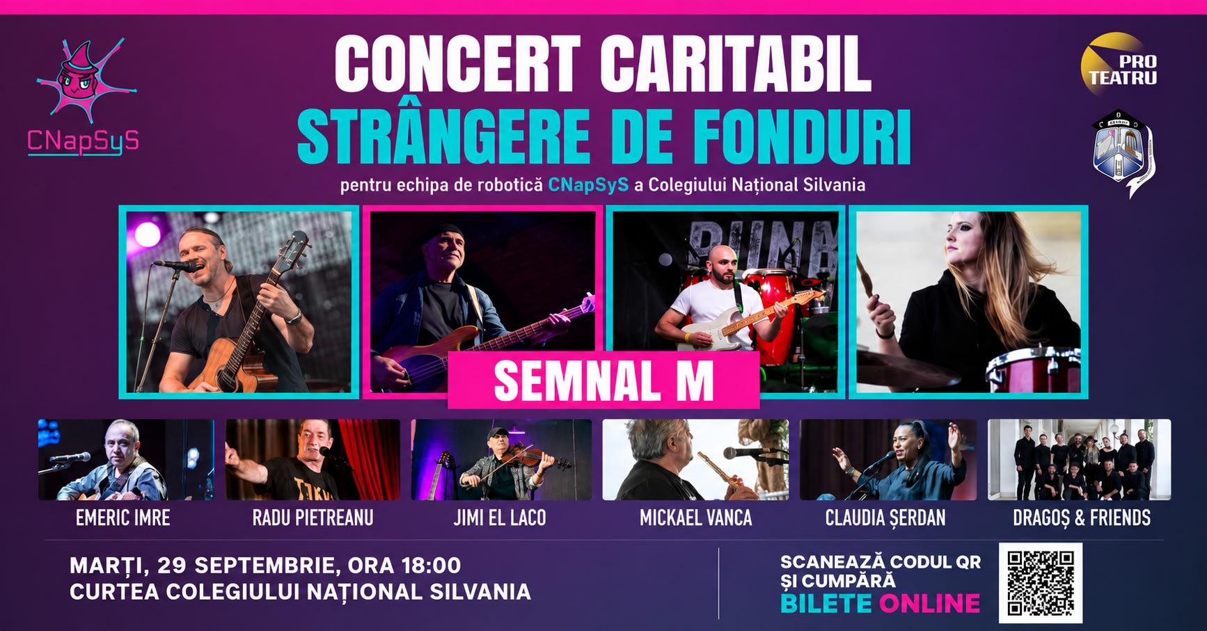 artisti pe scenă la concertul caritabil din Zalău artisti pe scenă la concertul caritabil din Zalău